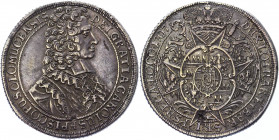 Austrian States Olmutz 1 Taler 1707
KM# 150; Dav. 2264; Silver 28.06g.; Karl III Josef; XF+