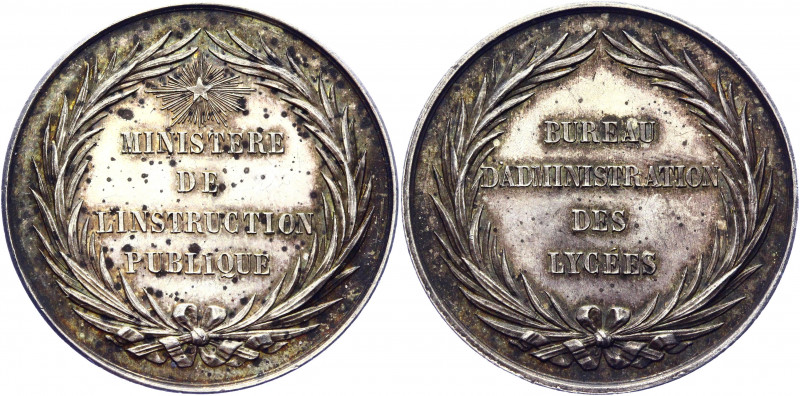 France Silver Award Medal for Education Authority 1815 - 1824 (ND)
Silver 16.47...