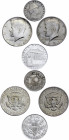 World Lot of 4 Coins 1924 - 1971
With Silver; Various Countries, Dates & Denominations