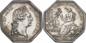 Louis XV (1715-1774). Jeton pour la Compagnie royale d’Afrique de Marseille par N. Gatteaux 1774, Aix-en-Provence.
PCGS Genuine Cleaned - AU Detail (...