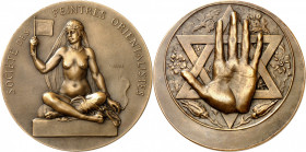 IIIe République (1870-1940). Médaille, Société des peintres orientalistes d’Afrique du Nord par Victor Peter 1899, Paris.

Av. SOCIÉTÉ DES PEINTRES ...