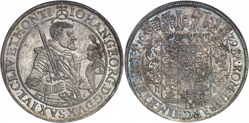 Saxe, Jean-Georges Ier (1615-1656). Thaler 1629, Dresde.
NGC MS 65 (5781461-002...