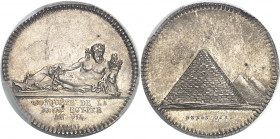Directoire (1795-1799). Jeton pour la Conquête de la Basse-Égypte An VII (1798), Paris.
PCGS MS61 (42254764).
Av. CONQUETE DE LA BASSE EGYPTE AN VII...