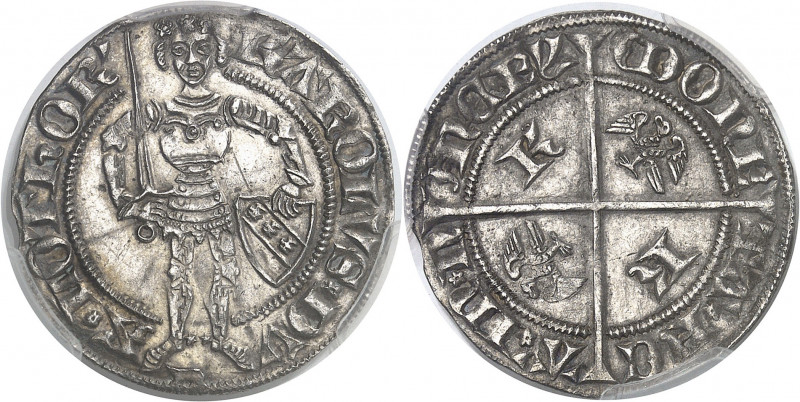 Lorraine (duché de), Charles II (1390-1431). Gros ND (1390-1431), Nancy.
PCGS A...