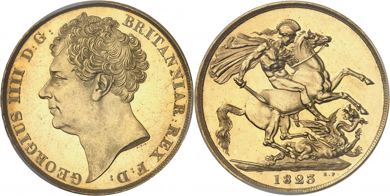 Guillaume IV (1830-1837). 2 livres (2 pounds) 1823, Londres.
PCGS MS62 (3710142...