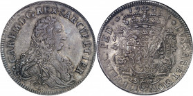 Savoie, Charles-Emmanuel III, 1ère période (1730-1755). Scudo vecchio de 5 lire 1733, Turin.
NGC MS 62 (5883923-011).
Av. CAR. EM. D. G. REX. SAR. C...