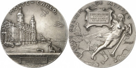 Albert Ier (1889-1922). Médaille, Premier rallye aérien d’hydravions de Monaco par Tony Szirmaï 1914, Paris.

Av. MONTE-CARLO / INTERNATIONAL SPORTI...