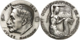Louis II (1922-1949). Médaille, l’Institut océanographique de Monaco et les 45 années comme directeur de Jules Richard par Aleth Guzman 1945, Paris.
...