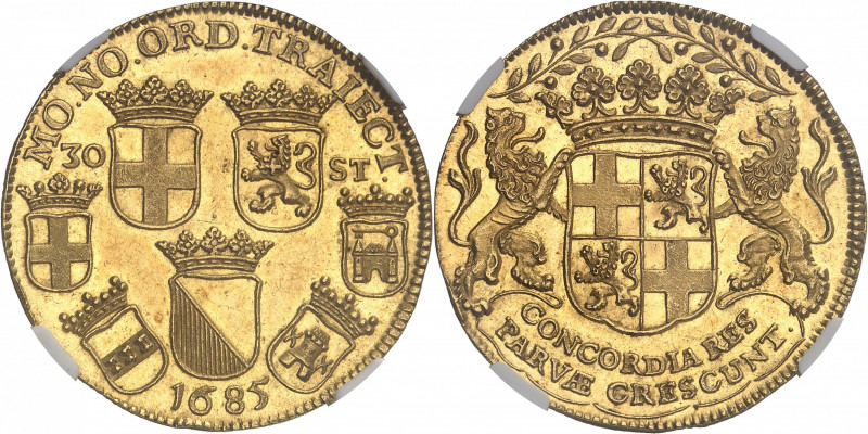 République des Sept Provinces-Unies des Pays-Bas (1581-1795), Utrecht. 30 stuive...