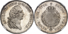 Adolphe-Frédéric (1751-1771). 1/2 riksdaler 1752 HM, Stockholm.
NGC MS 66 (166851-018).
Av. ADOLPHUS. FRID. D. G. REX. SVECIAE. Tête à droite. 
Rv....