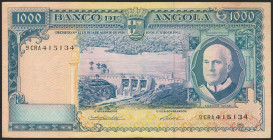 ANGOLA. 1000 Escudos. 1962. Banco de Angola. (Pick: 96). Very Fine. Todas las imágenes disponibles en la página web de Ibercoin
