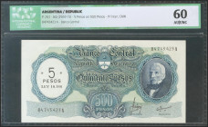 ARGENTINA. 500 Pesos. (1969ca). Serie A. (Pick: 283). ICG60. Todas las imágenes disponibles en la página web de Ibercoin