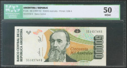 ARGENTINA. 50000 Australes. (1990ca). Serie B. (Pick: 336). ICG50. Todas las imágenes disponibles en la página web de Ibercoin