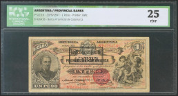 ARGENTINA. 1 Peso. 1 September 1897. (Pick: s1111a). ICG25. Todas las imágenes disponibles en la página web de Ibercoin