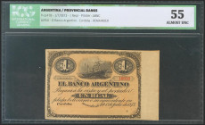ARGENTINA. 1 Real. 1 July 1873. Serie A. (Pick: s1478). ICG55. Todas las imágenes disponibles en la página web de Ibercoin