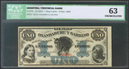 ARGENTINA. 1 Peso Fuerte. 2 January 1869. (Pick: s1791). ICG63. Todas las imágenes disponibles en la página web de Ibercoin
