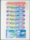 BARBADOS. Interesting set of 8 banknotes, from 1978 to 2013. Mixed qualities. TO EXAM. Todas las imágenes disponibles en la página web de Ibercoin