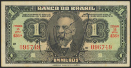 BRAZIL. 1 Mil Reis. 1944. (Pick: 131A). About Extremely Fine. Todas las imágenes disponibles en la página web de Ibercoin