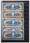 BRASIL. Interesting set of 202 banknotes, from 1950 to 2009. Mixed qualities. TO EXAM. Todas las imágenes disponibles en la página web de Ibercoin