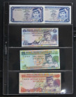 BRUNEI. Fantastic set of 19 banknotes, includes rare Pick 31 in uncirculated. Uncirculated. TO EXAM. Todas las imágenes disponibles en la página web d...