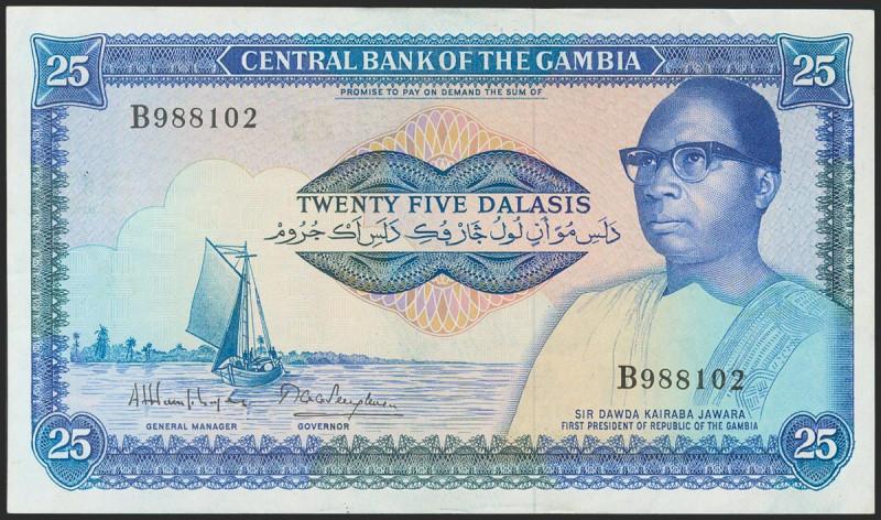 GAMBIA. 25 Dalasis. 1987. (Pick: 11a). Extremely Fine. Todas las imágenes dispon...