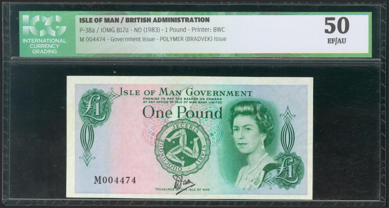 ISLE OF MAN. 1 Pound. 1983. (Pick: 38a). ICG50. Todas las imágenes disponibles e...