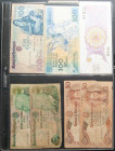 WORLD. Set of 20 banknotes from worldwide countries, different countries, values and years. None repeated. Mostly Very Good to Very Fine. TO EXAM. Tod...