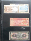 WORLD. Set of 33 banknotes from worldwide countries, many different countries, values and years, none repeated. From Poor to Uncirculated. TO EXAM. To...