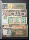 WORLD. Set of 34 banknotes from Worldwide countries, different countries, values and years. Very few repeated. From Fine to Uncirculated. TO EXAM. Tod...