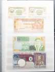 WORLD. Set of 95 different banknotes, from 1909 to 1996 (many different countries). Mixed qualities. TO EXAM. Todas las imágenes disponibles en la pág...