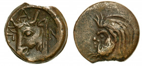 Ancient coins
RÖMISCHEN REPUBLIK / GRIECHISCHE MÜNZEN / BYZANZ / ANTIK / ANCIENT / ROME / GREECE

Greece, Cimmerian Bospore, AE 20 Panticapayon 325...