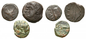 Ancient coins
RÖMISCHEN REPUBLIK / GRIECHISCHE MÜNZEN / BYZANZ / ANTIK / ANCIENT / ROME / GREECE

Greece, Cimmerian Bosporus, Panticapayon, a set o...