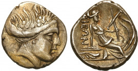 Ancient coins
RÖMISCHEN REPUBLIK / GRIECHISCHE MÜNZEN / BYZANZ / ANTIK / ANCIENT / ROME / GREECE

Greece Euboea, Histiaia, Tetrobol III - II centur...