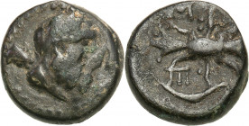 Ancient coins
RÖMISCHEN REPUBLIK / GRIECHISCHE MÜNZEN / BYZANZ / ANTIK / ANCIENT / ROME / GREECE

Greece, Pisidia, Selge, AE, 2nd - 1st century BC ...