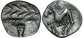 Ancient coins
RÖMISCHEN REPUBLIK / GRIECHISCHE MÜNZEN / BYZANZ / ANTIK / ANCIENT / ROME / GREECE

Eastern Celts, Totfalus type Drachma 1st century ...