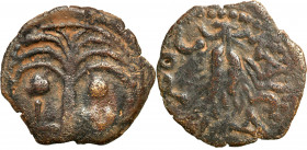 Ancient coins
RÖMISCHEN REPUBLIK / GRIECHISCHE MÜNZEN / BYZANZ / ANTIK / ANCIENT / ROME / GREECE

Roman Provinces, Prutah Judea, Marcus Ambibulus 9...