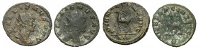 Ancient coins
RÖMISCHEN REPUBLIK / GRIECHISCHE MÜNZEN / BYZANZ / ANTIK / ANCIENT / ROME / GREECE

Roman Empire, set of 2 Gallien Antoninians 260 - ...