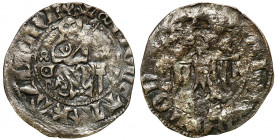 Medieval coins
POLSKA / POLAND / POLEN / SCHLESIEN / GERMANY

Kazimierz III Wielki (1333-1370). Kwartnik duży (półgrosz), Krakow (Cracow) - RARITY ...