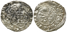 Medieval coins
POLSKA / POLAND / POLEN / SCHLESIEN / GERMANY

Kazimierz Wielki (1333-1370). Kwartnik ruski, średnica 22 mm - RARITY R5 

Aw.: Uko...