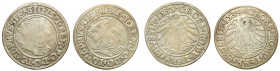 Sigismund I Old
POLSKA/ POLAND/ POLEN / POLOGNE / POLSKO

Zygmunt I Stary. Grosz 1534, 1535, Torun (Toru), set 2 coins 

Obiegowe egzemplarze.Kop...