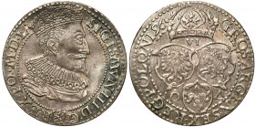 Sigismund III Vasa 
POLSKA/ POLAND/ POLEN/ LITHUANIA/ LITAUEN

Zygmunt III Waza. Szostak (6 groszy) 1596, Malbork - BEAUTIFUL 

Odmiana z małą gł...