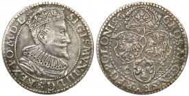 Sigismund III Vasa 
POLSKA/ POLAND/ POLEN/ LITHUANIA/ LITAUEN

Zygmunt III Waza. Szostak (6 groszy) 1596, Malbork 

Odmiana z małą głową króla. P...