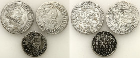 Sigismund III Vasa 
POLSKA/ POLAND/ POLEN/ LITHUANIA/ LITAUEN

Zygmunt III Waza. Trojak 1623, Szostak 1625 x 2, Krakow (Cracow) set 3 coins 

Obi...
