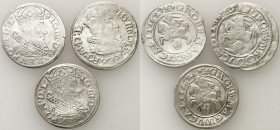 Sigismund III Vasa 
POLSKA/ POLAND/ POLEN/ LITHUANIA/ LITAUEN

Zygmunt III Waza. Grosz 1625, 1626, 1627, Vilnius, set 3 coins 

Każdy rocznik inn...