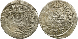John II Casimir 
POLSKA/ POLAND/ POLEN/ LITHUANIA/ LITAUEN

Jan II Kazimierz Waza. Półtorak 1661, Poznan (Posen) - RARE 

Wariant z cyfrą 60 na j...