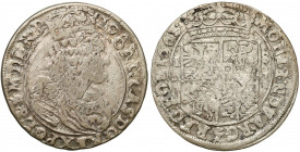 John II Casimir 
POLSKA/ POLAND/ POLEN/ LITHUANIA/ LITAUEN

Jan II Kazimierz. Ort (18 groszy) 1663, Krakow (Cracow) 

Odmiana z herbem Ślepowron ...