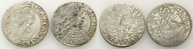 John II Casimir 
POLSKA/ POLAND/ POLEN/ LITHUANIA/ LITAUEN

Jan II Kazimierz Waza. Szostak 1662, 1663 AT, Krakow (Cracow), set 2 coins 

1662 - w...