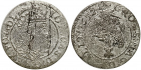 John II Casimir 
POLSKA/ POLAND/ POLEN/ LITHUANIA/ LITAUEN

Jan II Kazimierz. Grosz 1652, Vilnius - RARE 

Rzadki grosz wileński z herbem Gozdawa...