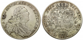 Augustus III the Sas 
POLSKA / POLAND / POLEN / SACHSEN / SAXONY / FRIEDRICH AUGUST II / DRESDEN / LEIPZIG

August III Sas. Taler (thaler) 1763 FWo...