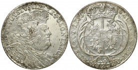 Augustus III the Sas 
POLSKA / POLAND / POLEN / SACHSEN / SAXONY / FRIEDRICH AUGUST II / DRESDEN / LEIPZIG

August III Sas. Ort (18 groszy) 1755, L...